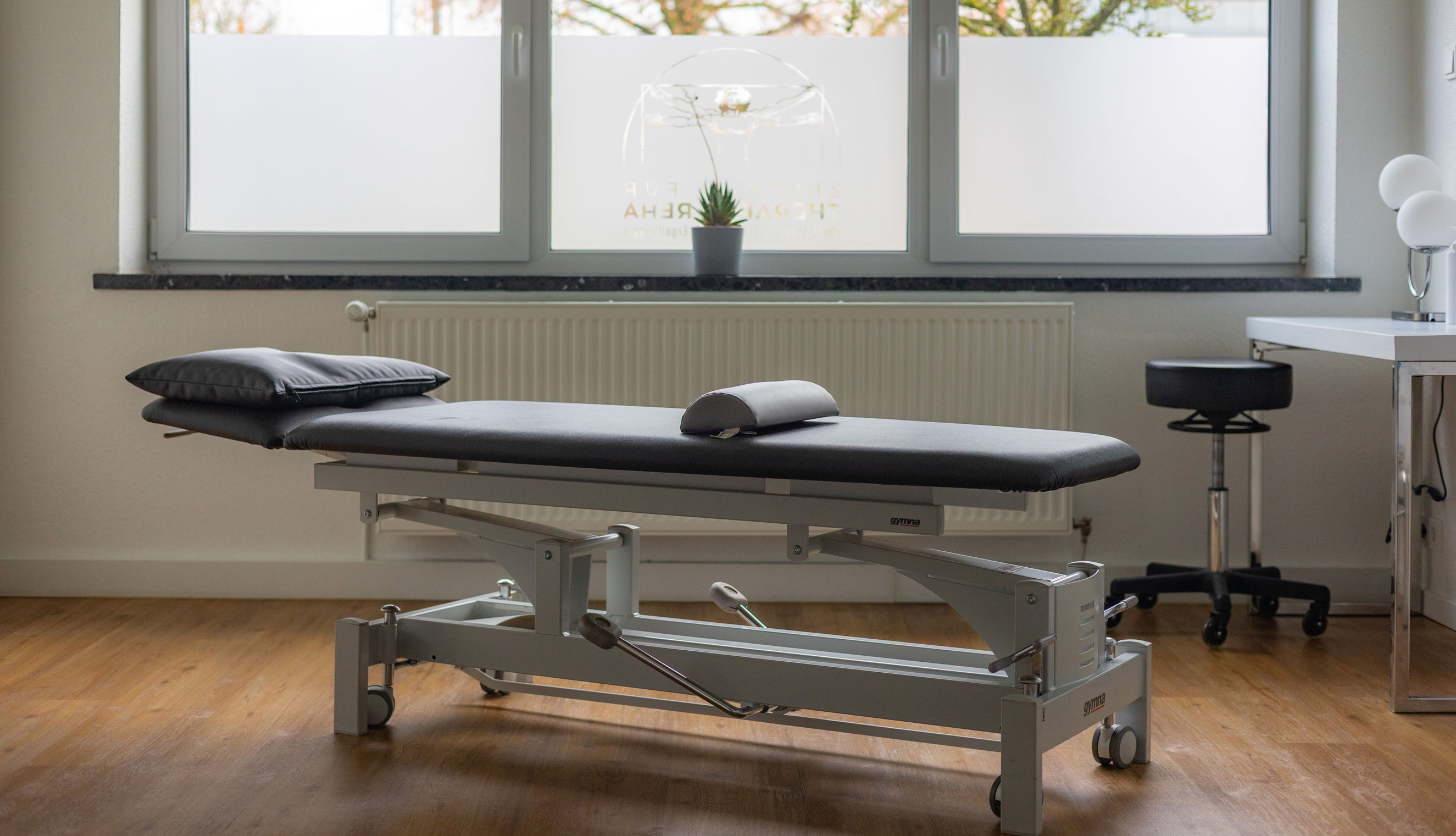 Physiotherapie Liege im Behandlungsraum
